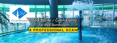 WARNING: Club Ultima / Crown Regency FREE Hotel Accommodation .